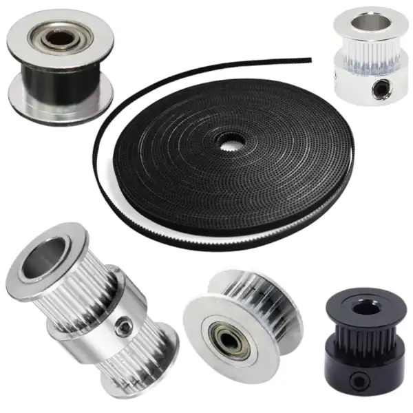 courroies et poulies