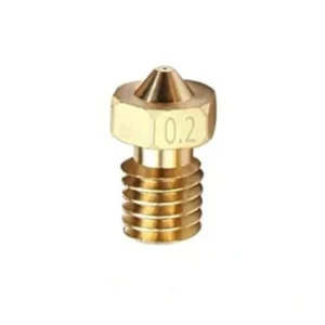 Buse 0.2mm E3D V5 V6 laiton 1.75mm - Imprimante 3D Nozzle M6 meca eleck