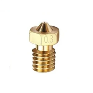 Buse 0.3mm E3D V5 V6 laiton 1.75mm - Imprimante 3D Nozzle M6 meca eleck
