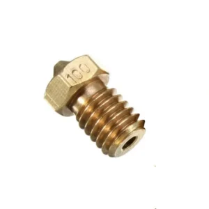 Buse 1.0mm E3D V5 V6 laiton 1.75mm - Imprimante 3D Nozzle M6 meca eleck