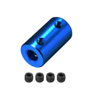 Coupleur rigide 5x6mm L25xD14 CNC, moteur, axe, accouplement meca eleck