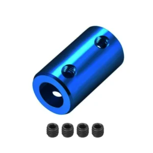 Coupleur rigide 5x8mm L25xD14 CNC, moteur, axe, accouplement meca eleck