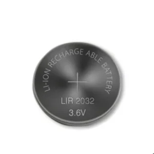 Pile Bouton LIR2032 Li-ion Rechargeable 3.6V Batterie lithium ion meca eleck