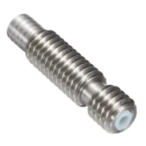 tube inox M6x26 avec Gaine Teflon PTFE -filament 1.75mm heat break Nozzle Throat meca eleck